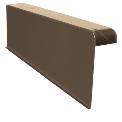 Windschutz Ortgänge Ortgang Ortgangblech Aluminium 6/18 + Schrauben