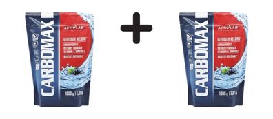 2 x Activlab CarboMax Energy Power Dynamic (1000g) Black Currant