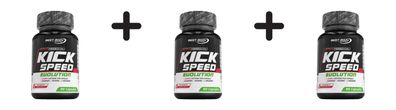 3 x Best Body Nutrition Kick Speed Evolution (80)