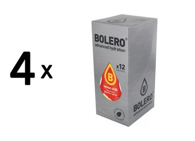 4 x Bolero Classic (12x9g) Lemon Chilli