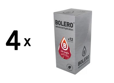 4 x Bolero Classic (12x9g) Red Sangria