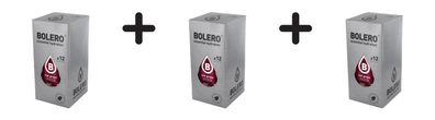 3 x Bolero Classic (12x9g) Red Grape