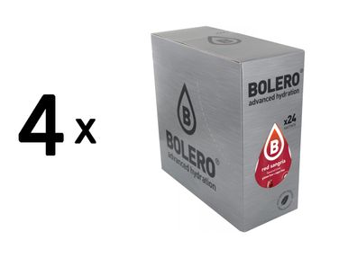 4 x Bolero Classic (24x9g) Red Sangria