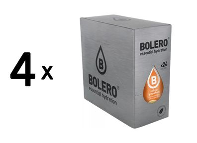 4 x Bolero Classic (24x9g) Yellow Grapefruit