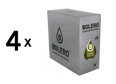 4 x Bolero Classic (24x9g) Pear