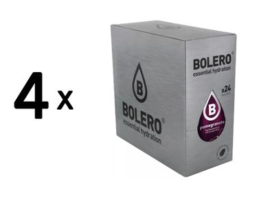 4 x Bolero Classic (24x9g) Pomegranate