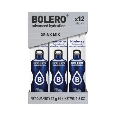 Bolero Sticks (12x3g) Blueberry