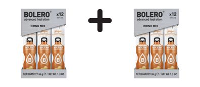 2 x Bolero Sticks (12x3g) Ginger