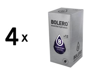 4 x Bolero Classic (12x9g) Blackcurrant
