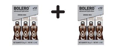 2 x Bolero Sticks (12x3g) Coconut