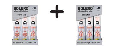 2 x Bolero Sticks (12x3g) Ice Tea Peach