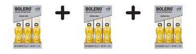 3 x Bolero Sticks (12x3g) Lemon