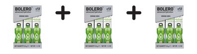 3 x Bolero Sticks (12x3g) Elderflower
