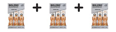 3 x Bolero Sticks (12x3g) Ginger