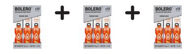 3 x Bolero Sticks (12x3g) Orange