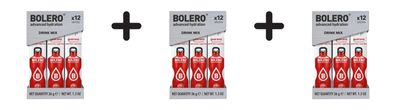 3 x Bolero Sticks (12x3g) Guarana