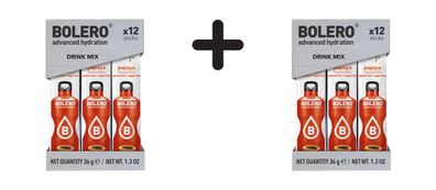 2 x Bolero Sticks (12x3g) Papaya