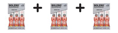 3 x Bolero Sticks (12x3g) Peach