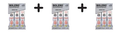 3 x Bolero Sticks (12x3g) Ice Tea Peach