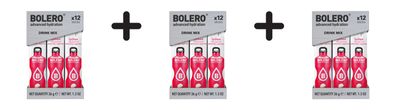 3 x Bolero Sticks (12x3g) Lychee