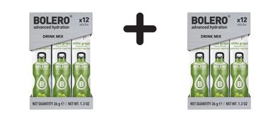 2 x Bolero Sticks (12x3g) White Grape