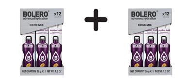 2 x Bolero Sticks (12x3g) Passion Fruit