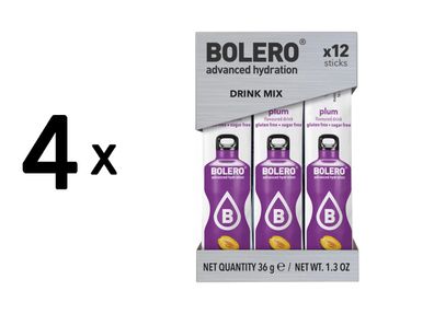 4 x Bolero Sticks (12x3g) Plum