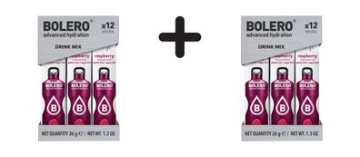 2 x Bolero Sticks (12x3g) Raspberry