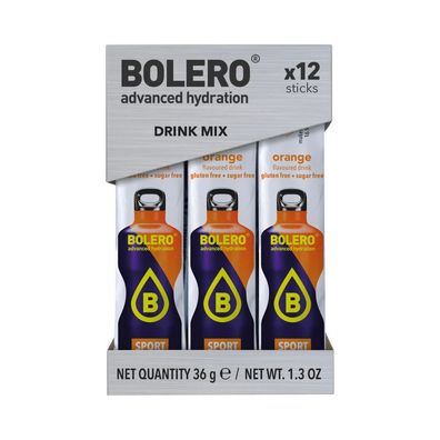 Bolero Sticks (12x3g) Sport Orange