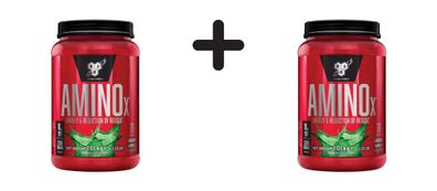 2 x BSN Amino X (70 serv) Green Apple
