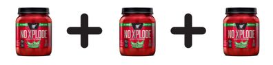 3 x BSN N.O.-Xplode (650g) Red Rush