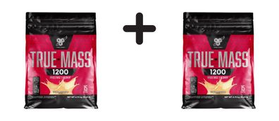 2 x BSN True Mass 1200 (4.73kg) Vanilla Ice Cream