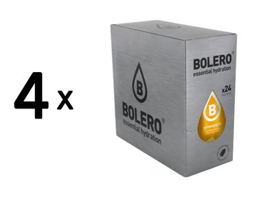 4 x Bolero Classic (24x9g) Pineapple