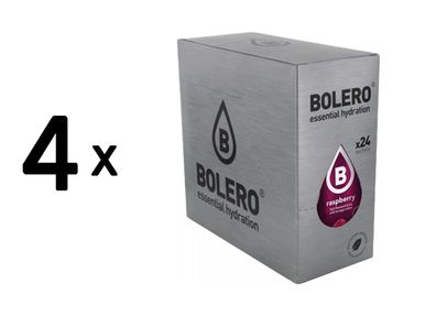 4 x Bolero Classic (24x9g) Raspberry