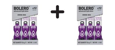2 x Bolero Sticks (12x3g) Acai Berry