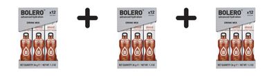 3 x Bolero Sticks (12x3g) Almond