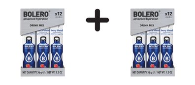2 x Bolero Sticks (12x3g) Berry Blend