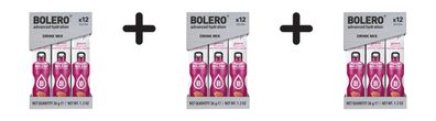 3 x Bolero Sticks (12x3g) Guava