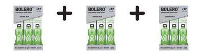 3 x Bolero Sticks (12x3g) Lemongrass