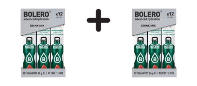 2 x Bolero Sticks (12x3g) Watermelon
