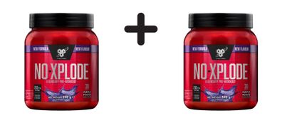 2 x BSN N.O.-Xplode (390g) Purple Power