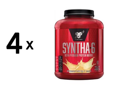 4 x BSN Syntha 6 (2270g) Vanilla Cheesecake