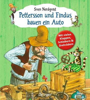 Pettersson und Findus bauen ein Auto | Sven Nordqvist | Buch | 12 S. | Deutsch