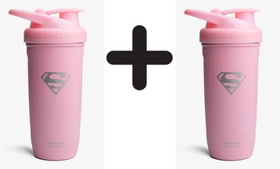 2 x Reforce Stainless Steel, Supergirl - 900 ml
