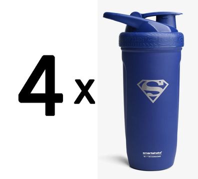 4 x Reforce Stainless Steel, Superman - 900 ml