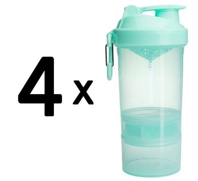 4 x Shaker Original2Go, Mint Green - 600 ml