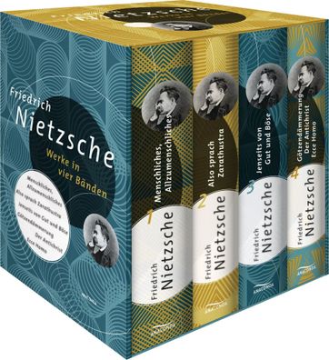 Friedrich Nietzsche, Werke in vier Bänden (Menschliches, Allzu Menschliches