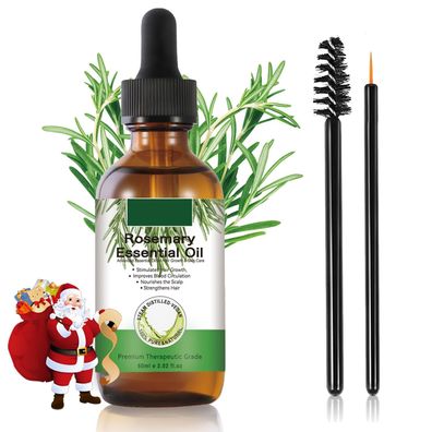 Rosmarinöl 60ml für Haar Augenbrauen Wimpernwachstum Stärkung Kopfhautpflege