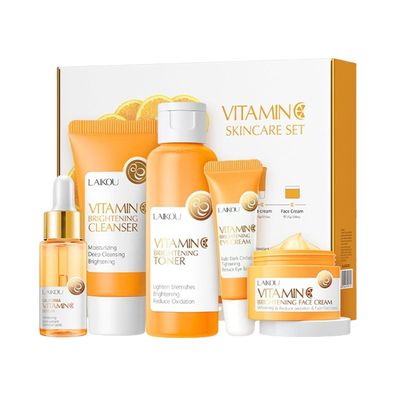 Korean skincare Vitamin C Hautpflege 5tlg Set wellness geschenke für frauen