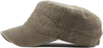 UAOOK Army Cap Military Style Armee Hut Männer Baumwolle Sommer Cadet Baseball
